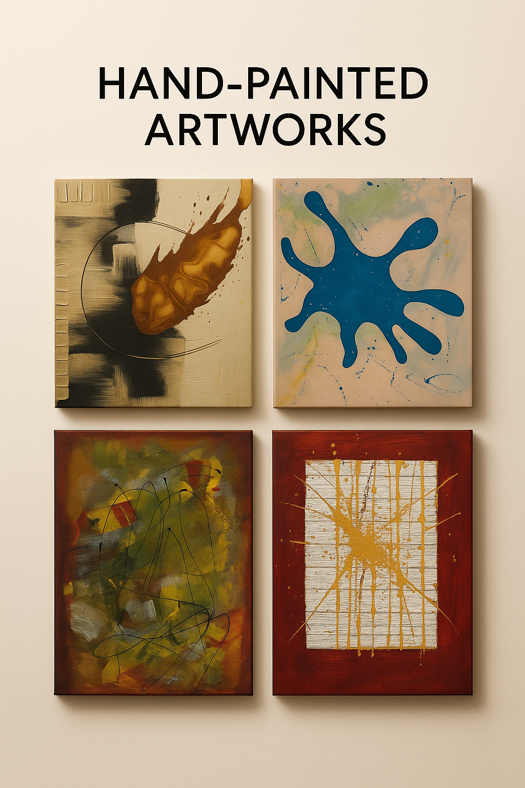 Hand-Painted Original Art