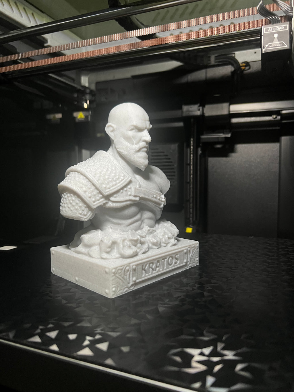 KRATOS Marble Bust Sculpture – Wish & Gain Exclusive