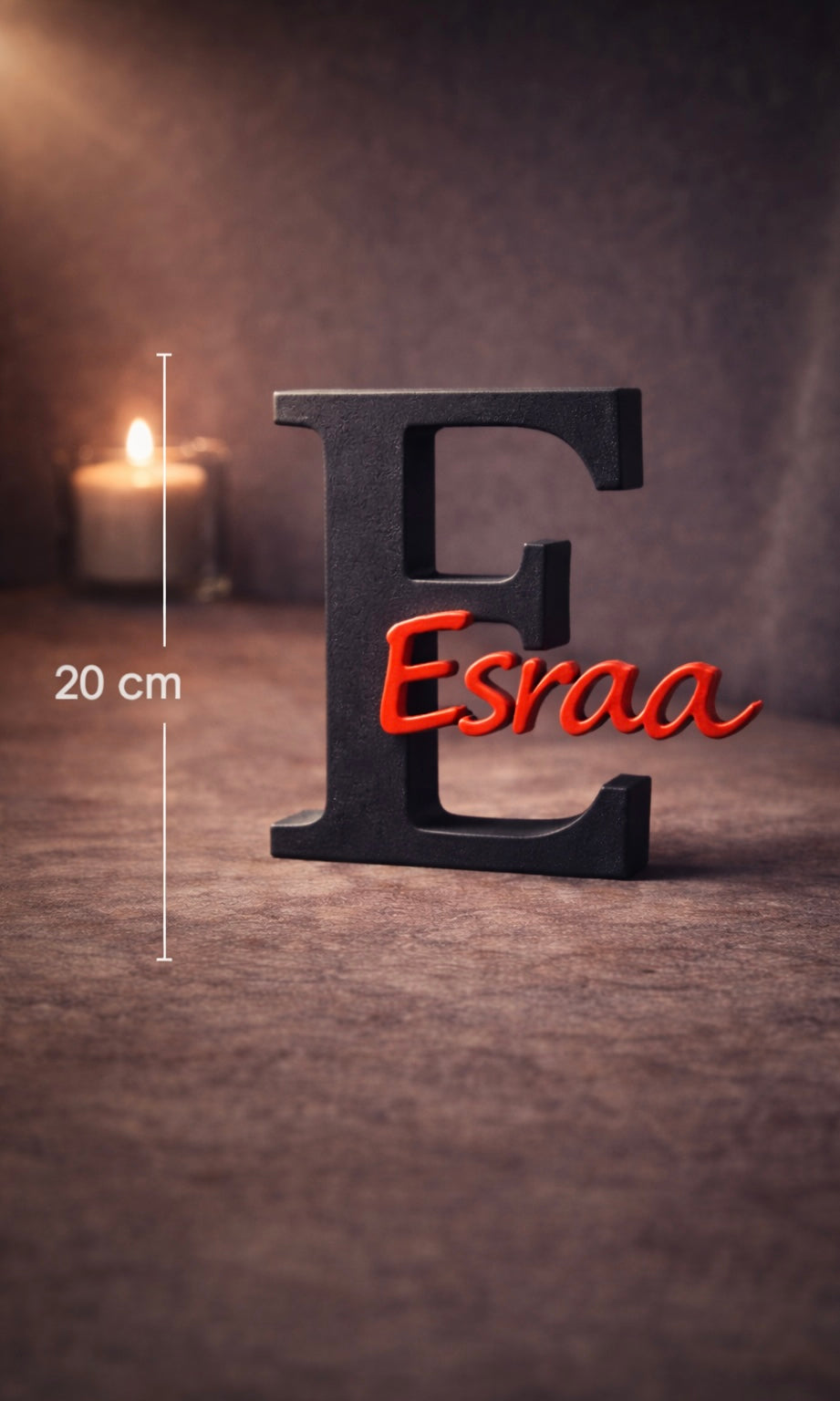 Custom Initial Name Stand