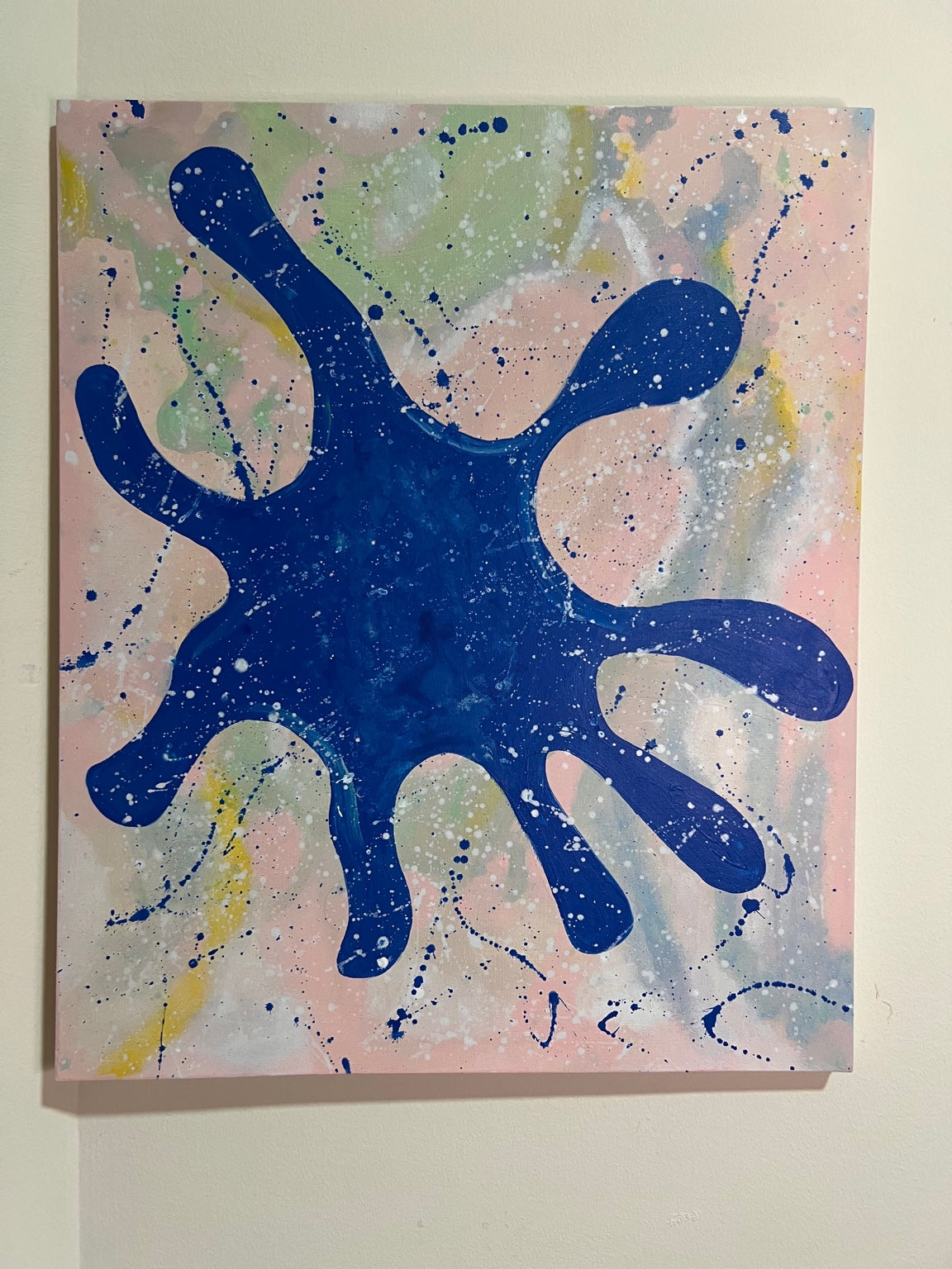 A bold splash of movement and emotion.