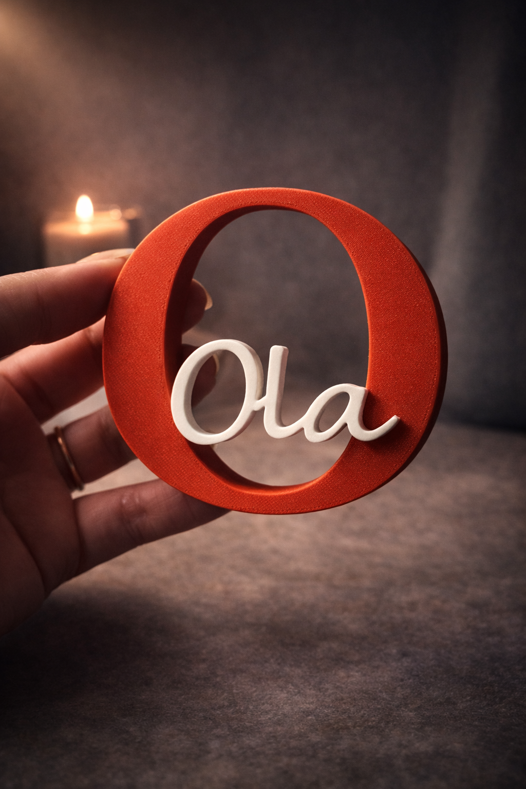 Custom Initial Name Stand