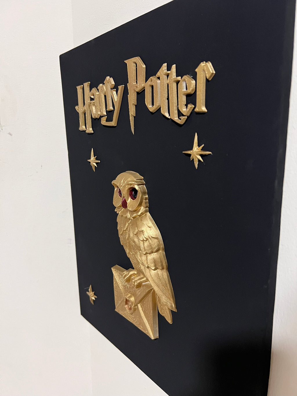 Harry Potter 3D Canvas Wall Art – 50×40 cm (Handcrafted Premium Edition)