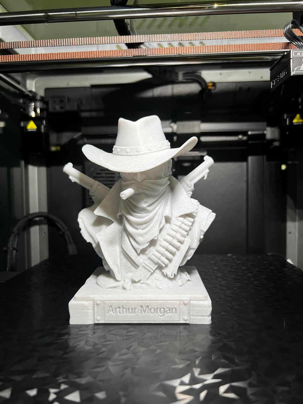 Arthur Morgan Bust – Cinematic Western RDR2 Sculpture