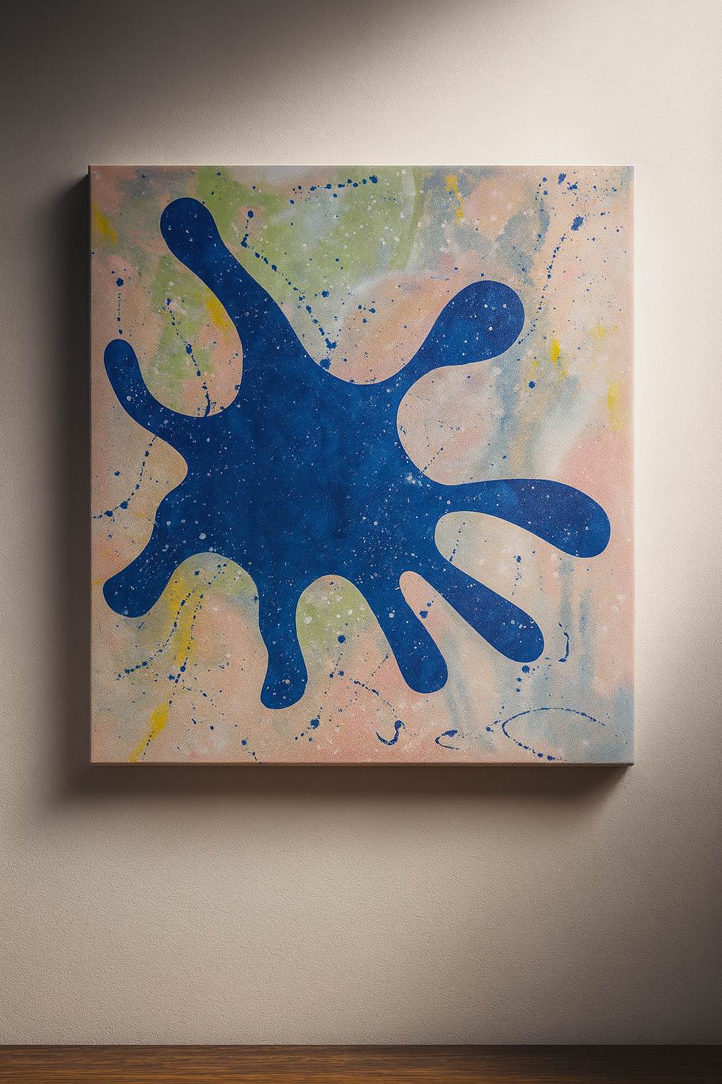 A bold splash of movement and emotion.