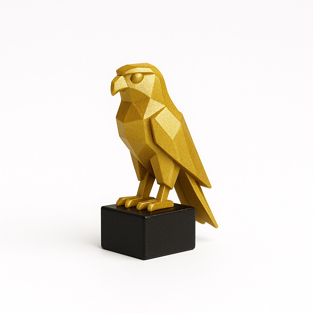 Mini Falcon Sculpture