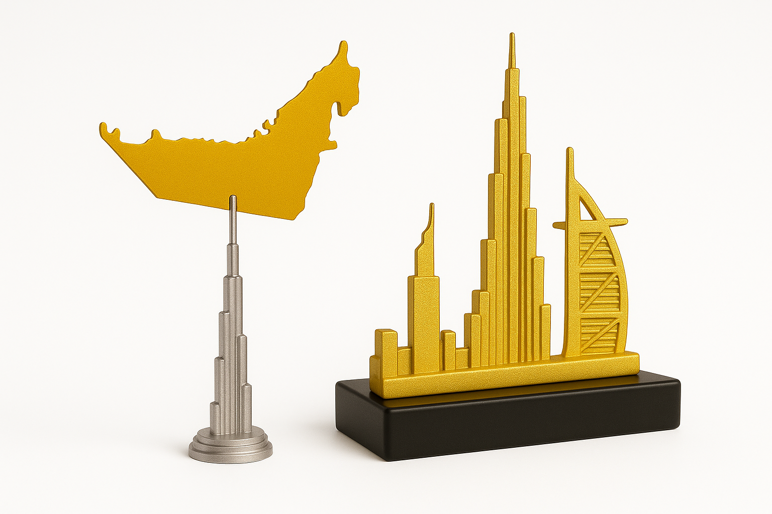 Mini UAE Landmarks Duo – Set 2 (2 Pieces)