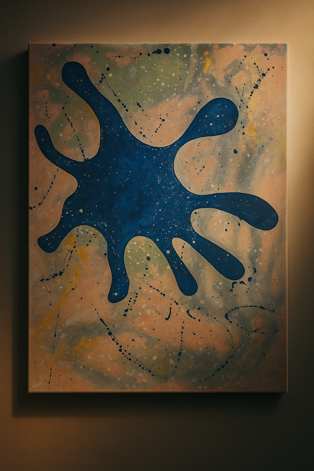 A bold splash of movement and emotion.