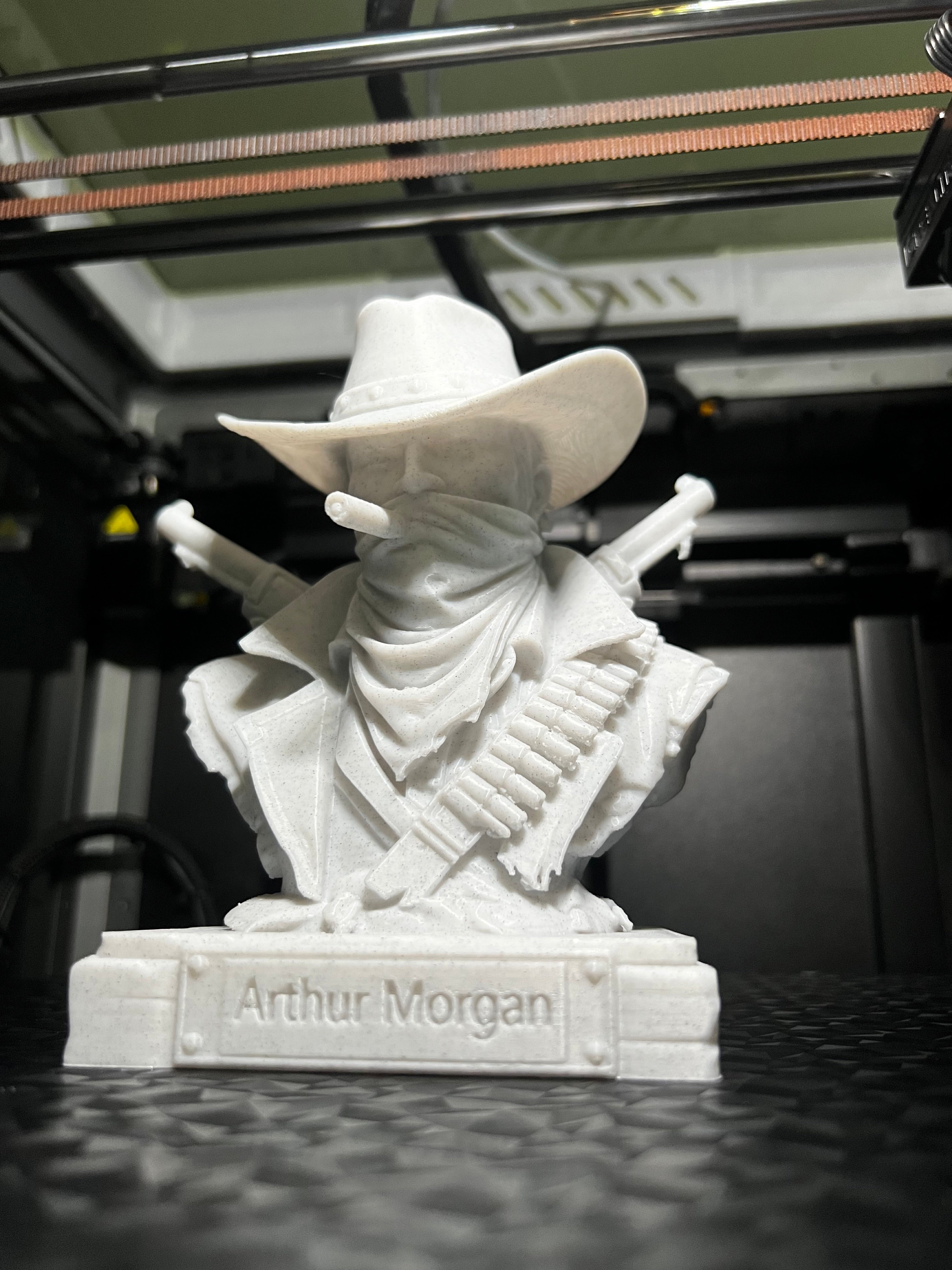 Arthur Morgan Bust – Cinematic Western RDR2 Sculpture