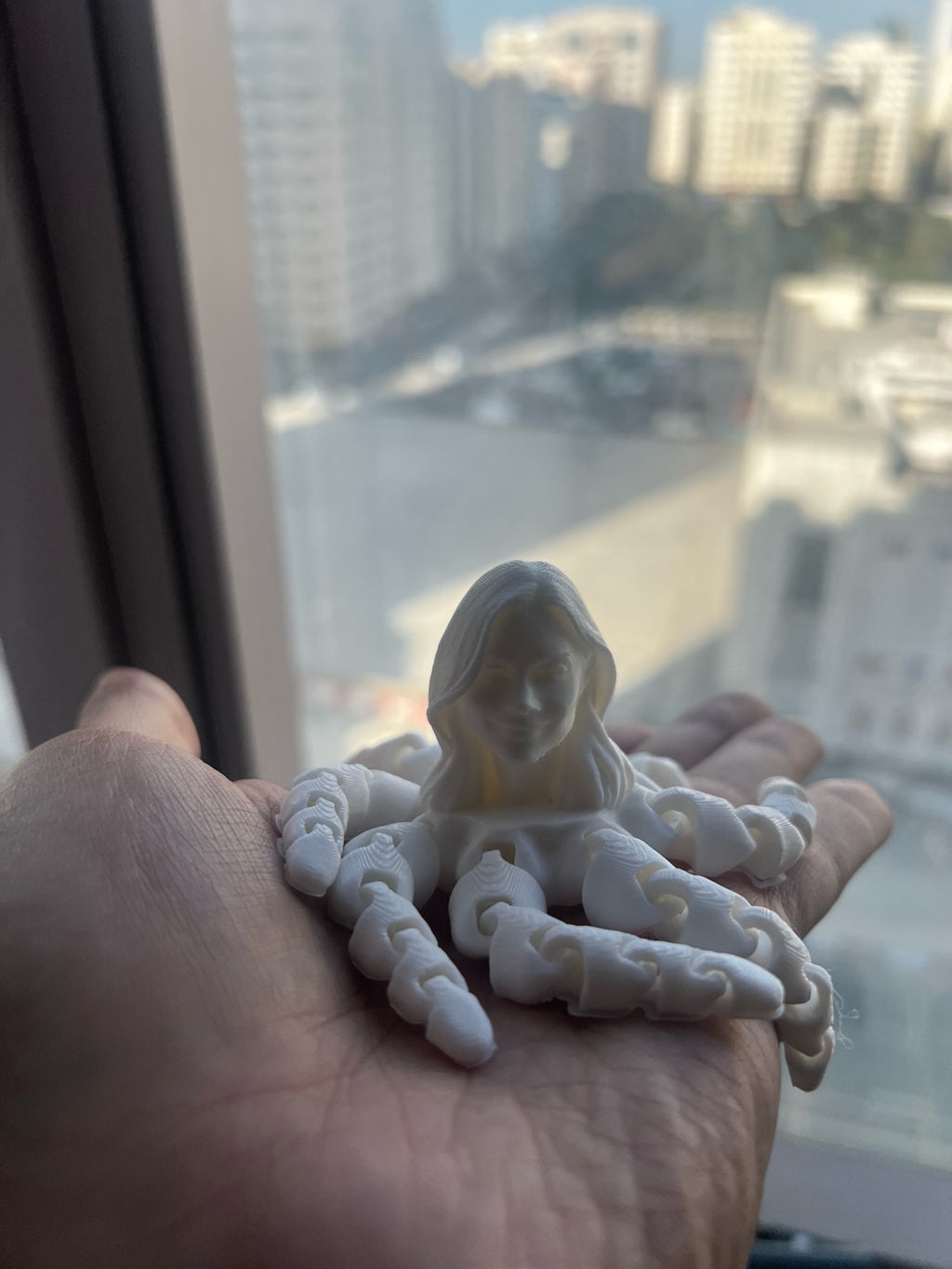 Custom 3D Printed Octopus Portrait – Turn Yourself Into an Octopus