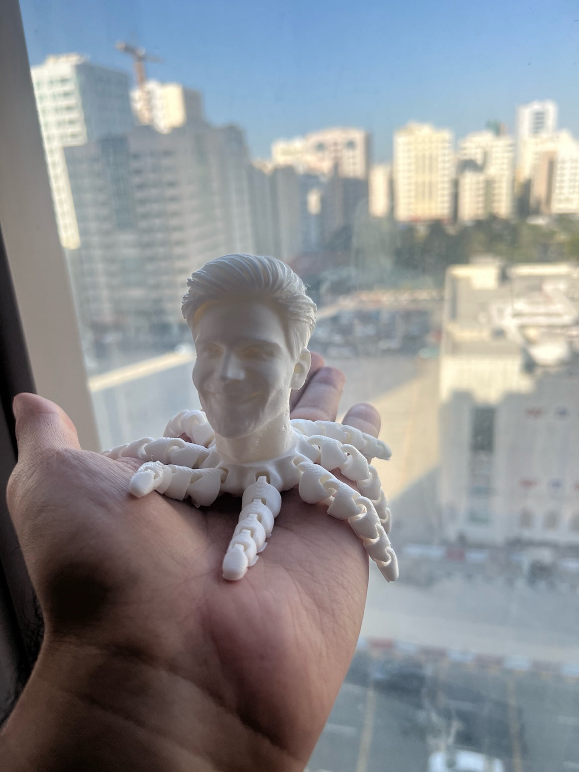 Custom 3D Printed Octopus Portrait – Turn Yourself Into an Octopus